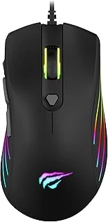 Havit Gamenote Mouse, Rgb, 800-1600-2400-3200 Dpi, Usb, Ms1002 ürün görseli 1