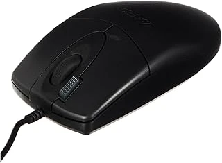 A4 Op-620D, Usb Optik Mouse, 2X Buton, 4 Yönlü Scroll, Siyah ürün görseli 1