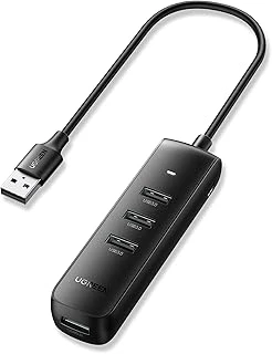 Ugreen Usb Hub Usb Splitter 3.0 İnce 4 Bağlantı Noktalı Usb Adaptörü. ürün görseli 1