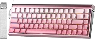 Aula Hero 68 He Manyetik Klavye Rapid Trigger Black King Switch 8000Hz Rgb Neon Tkl Swap Klavyesi Pembe ürün görseli 1