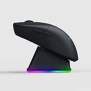 Claw'S Rajin Blaze Çift Modlu Kablosuz 12000 Dpi Rgb Şarj Standlı & Makro Yazılımlı Kablosuz Mouse - Siyah (2.4 Ghz Kablosuz + Bluetooth) ürün görseli 1