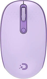 Daxi Mx400 Prime Sessiz Kablosuz Mouse Bluetooth 2.4Ghz Wireless Bağlantı - Ayarlanabilir Dpi (Lila) ürün görseli 1