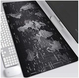 Dünya Haritalı 90X40 Cm Mouse Pad, Dünya Desenli Mouse Pad ürün görseli 1