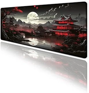 Japon Minka Temalı Kaymaz Masa Üstü Oyun Klavye Mouse Pad 70X30Cm ürün görseli 1