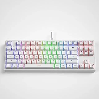 Valkyrie Leaven K870 Switch Mekanik Oyun Klavyesi Rgb 61 Key Tuş Type-C Klavye Beyaz ürün görseli 1