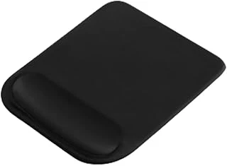 Ergoplus Bilek Destekli Mouse Pad Ergonomik Mousepad Kaymaz Taban Bilek Koruyucu, Ofis Oyun Bilgisayar Mouse Altlığı Siyah ürün görseli 1