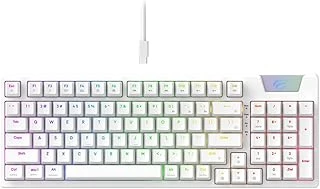 Havit Gamenote Kb885L Rgb Backlit Mekanik Klavye Beyaz ürün görseli 1
