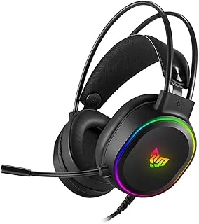 Blueforce Hopper Kulaklık Rgb, 7.1 Surround Usb Kulaklığı, Mikrofonlu, Kablolu Pc Headset, Siyah ürün görseli 1
