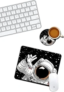 Astronot Uzay Temalı Mouse Pad Bardak Altlığı Set ürün görseli 1