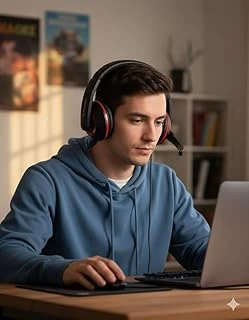 Heartz X8 Süper Bass Streo Oyun Kulakliği Bi̇lgi̇sayar Notebook Laptop Tablet Cep Telefonu Full Uyumlu Aaa+ Kali̇te Kampanya Fi̇yat-Performans Ürünü ürün görseli 1
