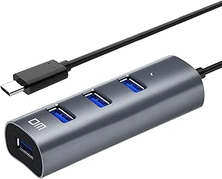 Dm Chb010 Type-C To Usb 3.0 4 Portlu Alüminyum Hub Çoklayıcı ürün görseli 1