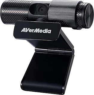 Avermedia Live Streamer Web Kamerası Pw313, Görüntü Koruması Kapağı, Fhd 1080P Görüntülü Arama Kayıt, Tak Çalıştır, İki Mikrofon, Akış, Oyun, Küçük, Çevik, 360 Derece Döner Tasarım ürün görseli 1