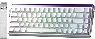Aula Hero 68 He Manyetik Klavye Rapid Trigger Black King Switch 8000Hz Rgb Neon Tkl Swap Klavyesi Beyaz ürün görseli 1