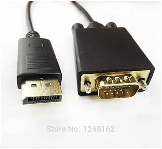 1.8 Metre Display Port To Vga Display Vga Kablo Displayport Vga Kablo ürün görseli 1