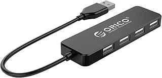 Orico Usb-A Hub 4 Ports Usb 2.0 Siyah ürün görseli 1