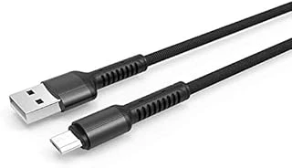 Hasır Kırılmaya Dayanıklı 30Cm Ls66 Micro Usb Kablo Gri ürün görseli 1