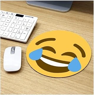 Hediyesepeti Gülen Surat Emoji Tasarımlı Mousepad 20 X 20 Cm ürün görseli 1