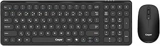 D300 Siyah Kablosuz Klavye Mouse Set ürün görseli 1