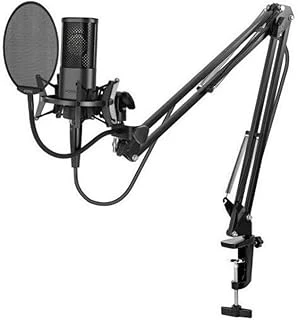 Coverzone Yanmai Bilgisayar Standlı Mikrofon Profesyonel Podcast Mikrofon Kiti Tak Çalıştır Usb Kablolu Pc Dizüstü Bilgisayar Için Vlog Yayın (Micpro X2) ürün görseli 1