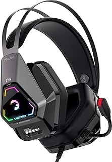 Gamepower Fujin Usb Oyun Kulaklığı - 7.1 Sanal Surround Ses, 50Mm Sürücülere Sahip Kablolu Rgb Led Kulaklıklar, Konforlu Tasarım, 360 Mekansal Ses, Gürültü Önleyici Mikrofon Pc, Dizüstü Bilgisayar ürün görseli 1