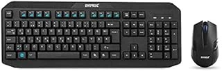 Everest Km-3335 Siyah Ikisi Bir Arada 2 In 1 Kablosuz Q Multimedia Klavye + Mouse Set ürün görseli 1