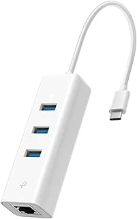Tp-Link Ue330C, Usb Type-C Den 3 Adet Type-A 3.0 Hub Gigabit Ethernet Adaptörü ürün görseli 1