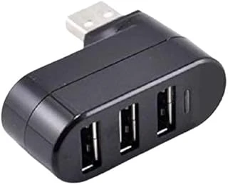 3 Port 180 Dirsek Usb Hub Çoğaltıcı Çoklayıcı Usb 2.0 Çoklama ürün görseli 1