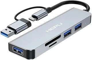 Hepu Usb-C Hub 5 In 1 Alüminyum Type C Hub Multiport Adaptör ürün görseli 1