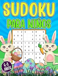 Sudoku Niños 6-8: Sudoku De Pascua Niños De 6 A 8 Años - 200 Rompecabezas Sudoku 4X4, 6X6, 9X9 Con Soluciones ürün görseli 1