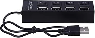 4 Port Usb 2.0 Hub Çoğaltıcı Çoklayıcı Switch Işıklı Anahtarlı ürün görseli 1