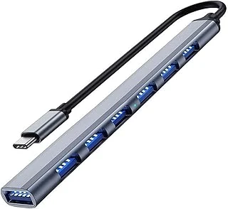 Vienon Usb C Hub 3.0, Alüminyum 7'Si 1 Arada Usb C Dongle Usb, Macbook Pro, Imac, Ipad Pro, Chromebook, Pixelbook, Xps, Daha Fazla Tip C Aygıtları Için Uzatın ürün görseli 1