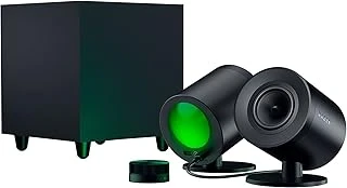 Nommo V2 - Kablosuz Subwoofer'Lı Tam Aralıklı 2.1 Pc Oyun Hoparlörleri (3 Inç Tam Aralıklı Sürücüler, Alüminyum Faz Fişleri, Kablosuz Aşağıya Doğru Subwoofer, Thx) Siyah ürün görseli 1