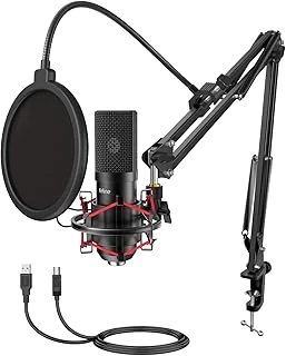 Fifine T732 Condenser Usb Yayıncı Youtuber Twitch Mikrofon Seti ürün görseli 1