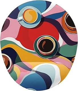 Kahve Desenli Bilek Destekli Mouse Pad ürün görseli 1