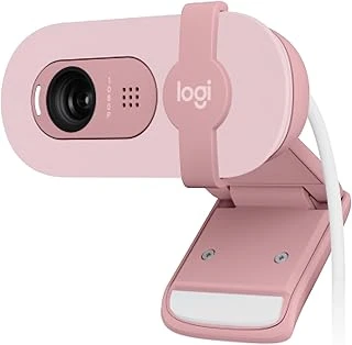 Brio 100 Full Hd Web Kamerası, Toplantı Yayın Amaçlı, Otomatik Işık Dengesi, Dahili Mikrofon, Gizlilik Kapağı, Usb-A, Teams, Google Meet, Zoom Ile Uyumlu, Pembe ürün görseli 1