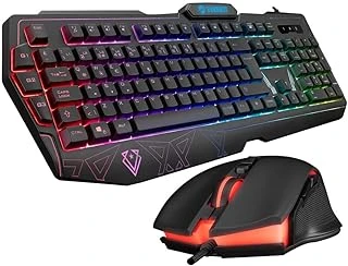 Everest Km-6168 Formula Combo Rgb Kablolu Klavye Mouse Seti ürün görseli 1