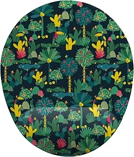 Kaktüs Orman Desenli Bilek Destekli Mouse Pad ürün görseli 1