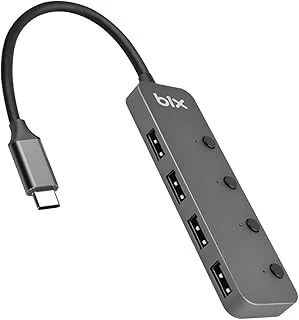 Bix Bx20Hb Type-C'Den 4 Port Usb 3.2 Hub ürün görseli 1