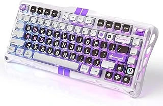 Gravastar Mercury V75 He Hall Effect Manyetik Switch Klavye, Hot-Swappable, Rapid Trigger, 8000Hz, 0.125Ms Düşük Gecikme, Kablolu, Rgb Işıklı, İngilizce Q, Mecha Gray ürün görseli 1