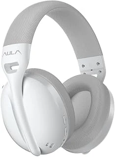 Aula S6 3 Modlu Kablosuz 3.5Mm Kablolu Bluetooth 5.3 Mikrofonlu Kulaklığı Beyaz Hafif Hafızalı Sünger 40Mm Sürücülü Gürültü Önleyici ürün görseli 1