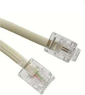 10 Metre Usin Modem Adsl Vdsl Ara Kablosu Rj11 Hat Bağlantı Telefon Kablosu (10M) ürün görseli 1