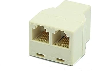 Rj11 Çoklayıcı 2 Port Telefon Çoklayıcı 2 Li Hat Çoklayıcı Telefon Hat Çoğaltıcı ürün görseli 1