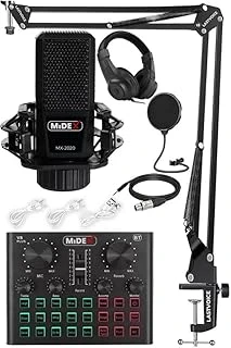 Mx-2020 Live Set Efektli Ses Kartı Mikrofon Stand Kayıt Yayın Seti (Pc Telefon) ürün görseli 1