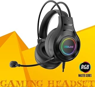 Redline Rgh-832 Rgb 7.1 Usb Kablolu Kulak Üstü Oyun Kulaklığı ürün görseli 1