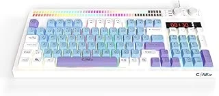 Claw'S Spectrum K1 Fonksiyonel Çift Lcd Ekran & Çift Rgb - Ses Kontrolcülü Membran 94 Tuşlu Spectrum Rgb Modlu Klavye ürün görseli 1