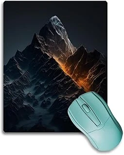 Sonictouch Epik Siyah Dağ Temalı Kaydırmaz Dikişsiz Mouse Pad17X21Cm ürün görseli 1