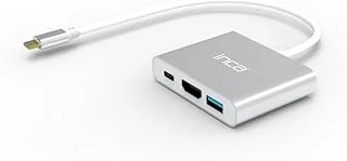 Inca Itpc-04Txt Type-C Hub, 4K 30Hz Hdmi, Usb 3.0, 100W Pd, Alüminyum Kasa ürün görseli 1