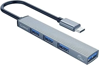 Orico Hub Usb-C 1 X Port Usb-A 3.1, 3 X Port Usb-A 2.0, Alüminyum ürün görseli 1