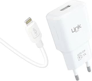Linktech T442E Strong Şarj Aleti Lightning Kablo Set 2.1A ürün görseli 1
