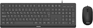 Spt6238 Usb Kablolu Multimedia Sessiz Türkçe Q Klavye Mouse Seti Siyah ürün görseli 1